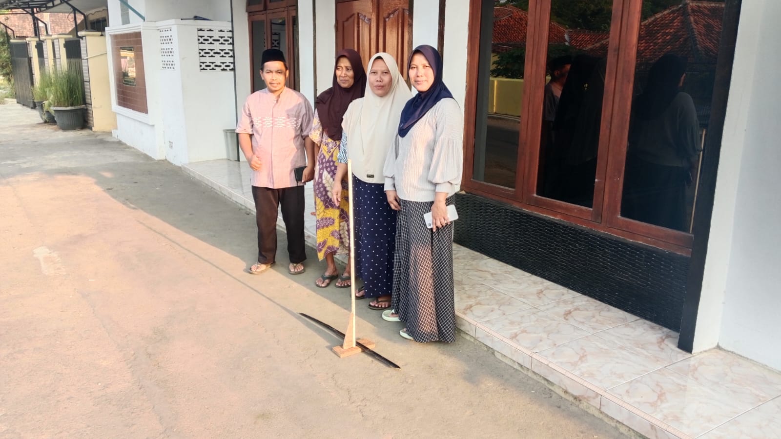 Kegiatan Roshdul Kiblat di Desa Dukuhtengah