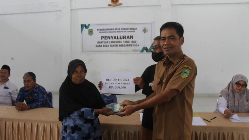 PENYALURAN BLT (BANTUAN LANGSUNG TUNAI) DD BULAN NOVEMBER 2024