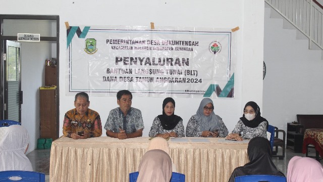 PENYALURAN BLT DD BULAN JULI TAHUN 2024